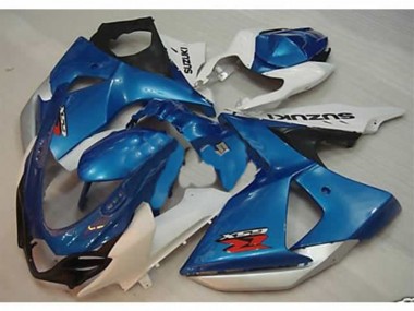 Azul Branco Plástico GSXR 1000 K9 2009-2016
