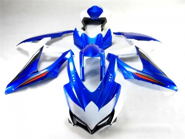Azul Branco Plástico GSXR 600 / 750 K11 2011-2021 Azul Branco Plástico GSXR 600 / 750 K11 2011-2021