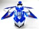 Azul Branco Plástico GSXR 600 / 750 K11 2011-2021 Azul Branco Plástico GSXR 600 / 750 K11 2011-2021
