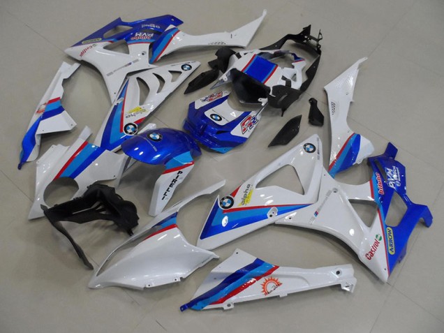 Azul Branco Plástico S1000RR 2009-2014 Azul Branco Plástico S1000RR 2009-2014