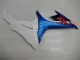 Azul Branco Plásticos GSXR 600 / 750 K11 2011-2021