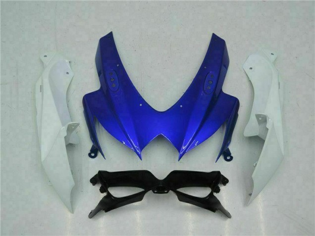 Azul Branco Plásticos GSXR 600 / 750 K8 2008-2010 Azul Branco Plásticos GSXR 600 / 750 K8 2008-2010