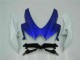 Azul Branco Plásticos GSXR 600 / 750 K8 2008-2010 Azul Branco Plásticos GSXR 600 / 750 K8 2008-2010