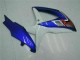 Azul Branco Plásticos GSXR 600 / 750 K8 2008-2010 Azul Branco Plásticos GSXR 600 / 750 K8 2008-2010