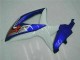 Azul Branco Plásticos GSXR 600 / 750 K8 2008-2010 Azul Branco Plásticos GSXR 600 / 750 K8 2008-2010