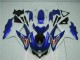 Azul Branco Plásticos GSXR 600 / 750 K8 2008-2010 Azul Branco Plásticos GSXR 600 / 750 K8 2008-2010
