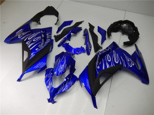 Azul Branco Preto Carenagem EX300 2013-2016