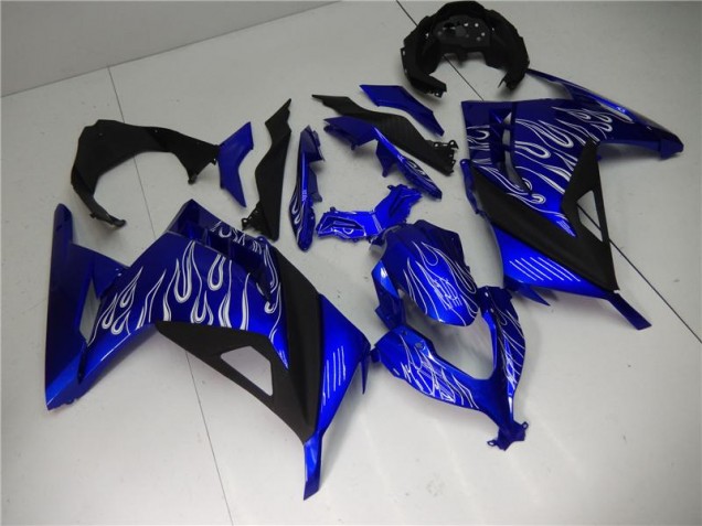 Azul Branco Preto Carenagem EX300 2013-2016