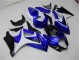 Azul Branco Preto Carenagem GSXR 1000 K7 2007-2008 Azul Branco Preto Carenagem GSXR 1000 K7 2007-2008