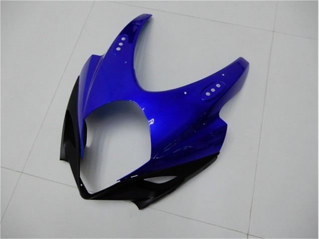 Azul Branco Preto Carenagem GSXR 1000 K7 2007-2008 Azul Branco Preto Carenagem GSXR 1000 K7 2007-2008