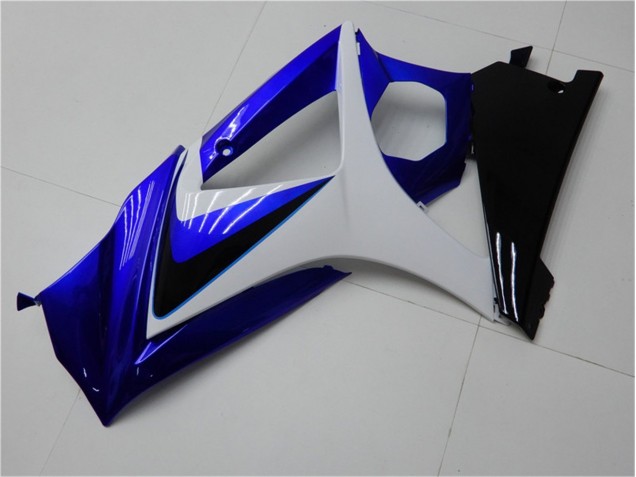Azul Branco Preto Carenagem GSXR 1000 K7 2007-2008 Azul Branco Preto Carenagem GSXR 1000 K7 2007-2008
