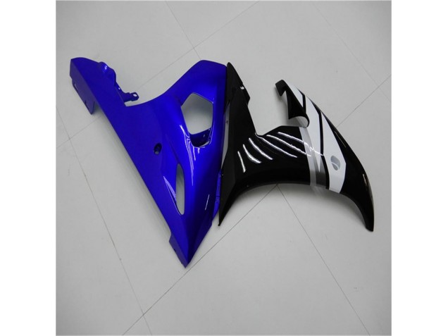 Azul Branco Preto Carenagem R6 2003-2005 Azul Branco Preto Carenagem R6 2003-2005