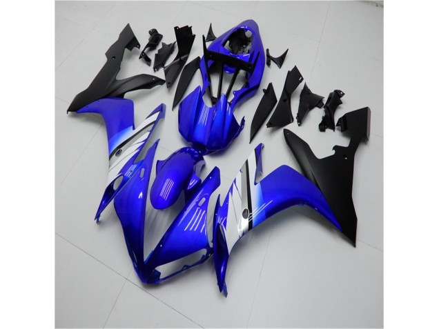 Azul Branco Preto Injeção Kits Carenagem R1 2004-2006 Azul Branco Preto Injeção Kits Carenagem R1 2004-2006