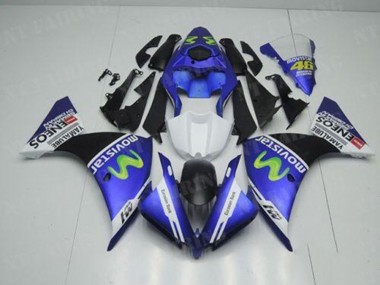 Azul Branco Preto Kit Carenagem R1 2012-2014