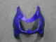 Azul Branco Preto Ninja Abs Plástico EX250 2008-2012 Azul Branco Preto Ninja Abs Plástico EX250 2008-2012