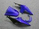 Azul Branco Preto Ninja Abs Plástico EX250 2008-2012 Azul Branco Preto Ninja Abs Plástico EX250 2008-2012