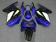 Azul Branco Preto Ninja Abs Plástico EX250 2008-2012 Azul Branco Preto Ninja Abs Plástico EX250 2008-2012