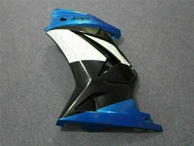 Azul Branco Preto Ninja Abs Plásticos EX250 2008-2012