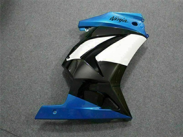 Azul Branco Preto Ninja Abs Plásticos EX250 2008-2012