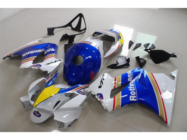 Azul Branco Rothmans Carenagem VFR 800 2002-2013 Azul Branco Rothmans Carenagem VFR 800 2002-2013