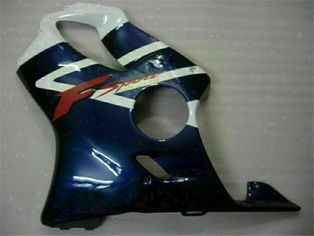 Azul Carenagem CBR 600 F4i 2001-2003 Azul Carenagem CBR 600 F4i 2001-2003