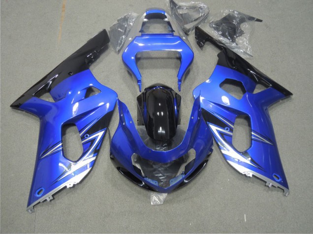 Azul Carenagem GSXR 600 K1 K2 K3 2001-2003 Azul Carenagem GSXR 600 K1 K2 K3 2001-2003