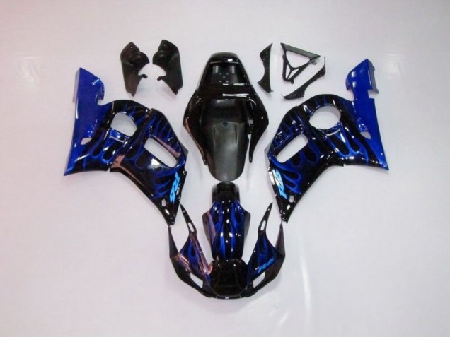 Azul Chama Carenagem R6 1998-2002 Azul Chama Carenagem R6 1998-2002