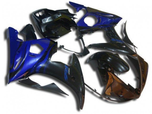 Azul Chama Carenagem R6 2003-2005 Azul Chama Carenagem R6 2003-2005
