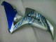 Azul Chama Prata Carenagem CBR 1000RR 2006-2007 Azul Chama Prata Carenagem CBR 1000RR 2006-2007
