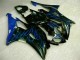 Azul Chama Preto Carenagem R6 2008-2016 Azul Chama Preto Carenagem R6 2008-2016