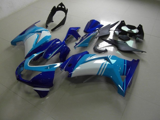 Azul Escuro Carenagem ZX 250R 2008-2012 Azul Escuro Carenagem ZX 250R 2008-2012
