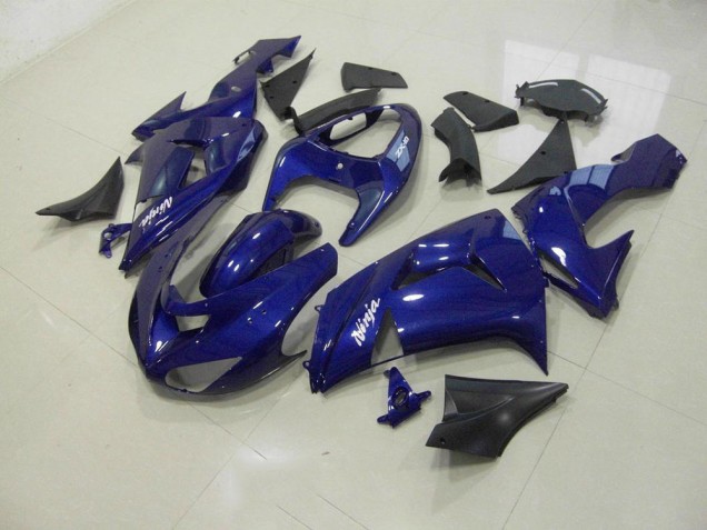 Azul Escuro Carenagem ZX10R 2006-2007 Azul Escuro Carenagem ZX10R 2006-2007