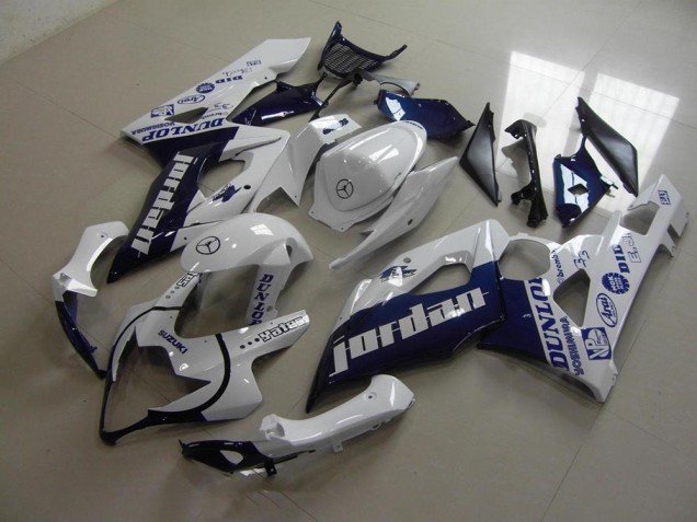 Azul Escuro Jordan Carenagem GSXR 1000 K5 2005-2006 Azul Escuro Jordan Carenagem GSXR 1000 K5 2005-2006
