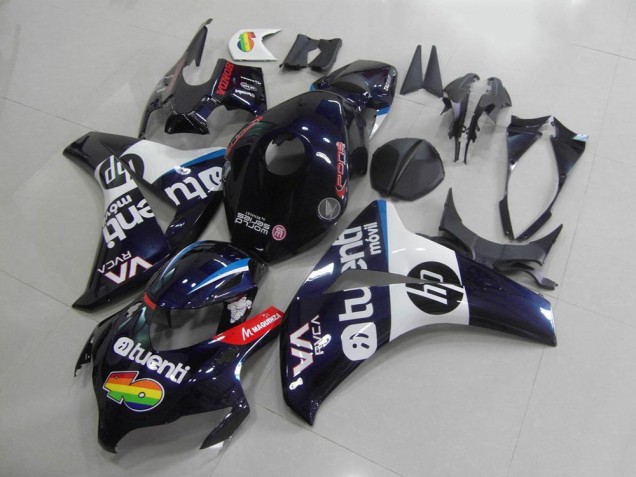 Azul Escuro Tuenli Carenagem CBR 1000RR 2008-2011 Azul Escuro Tuenli Carenagem CBR 1000RR 2008-2011