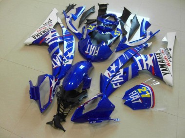 Azul Estrela Fiat Carenagem R6 2008-2016