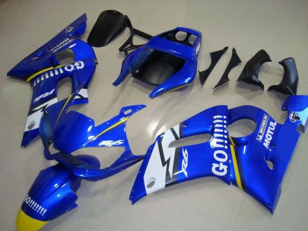Azul Go Motul Carenagem R6 1998-2002 Azul Go Motul Carenagem R6 1998-2002