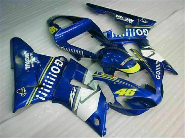 Azul Injeção Kit Carenagem R1 2000-2001 Azul Injeção Kit Carenagem R1 2000-2001