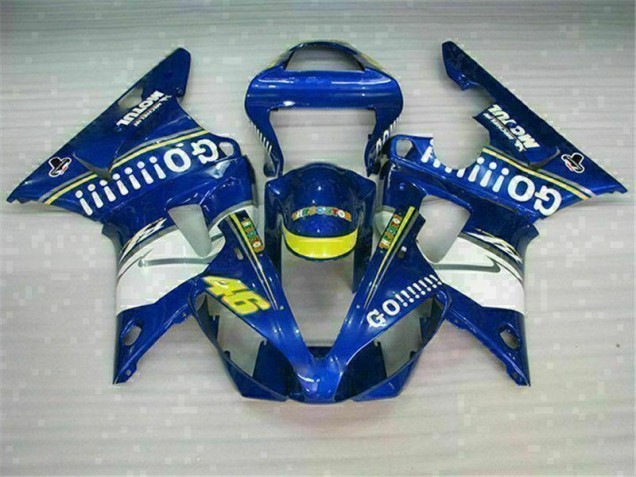 Azul Injeção Kit Carenagem R1 2000-2001 Azul Injeção Kit Carenagem R1 2000-2001