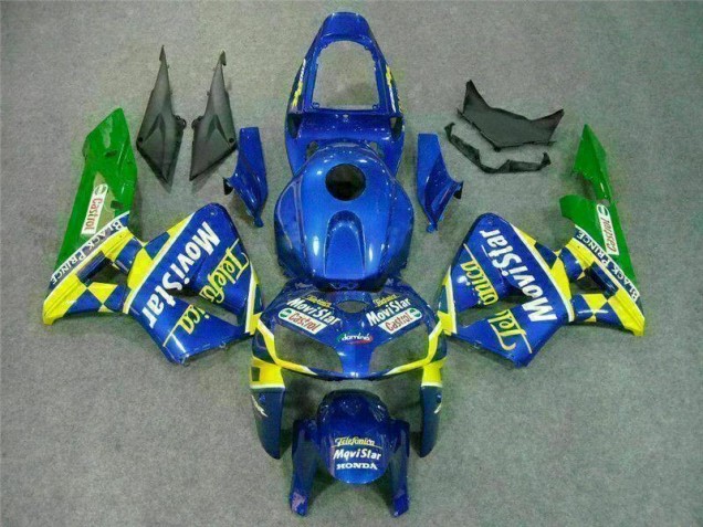Azul Kit Carenagem CBR 600RR 2007-2008 Azul Kit Carenagem CBR 600RR 2007-2008