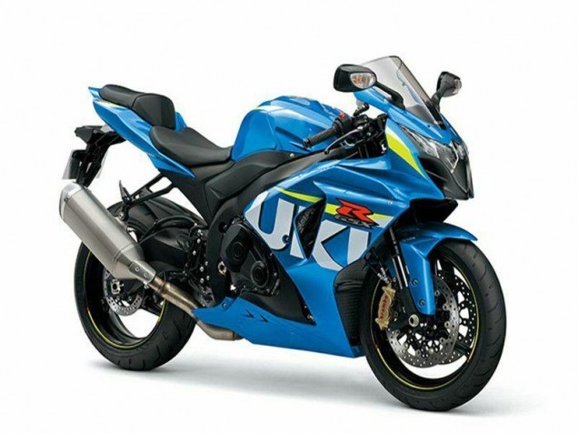 Azul Kit Carenagem GSXR 1000 K9 2009-2016 Azul Kit Carenagem GSXR 1000 K9 2009-2016