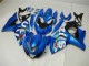 Azul Kit Carenagem GSXR 1000 K9 2009-2016 Azul Kit Carenagem GSXR 1000 K9 2009-2016
