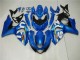 Azul Kit Carenagem GSXR 1000 K9 2009-2016 Azul Kit Carenagem GSXR 1000 K9 2009-2016