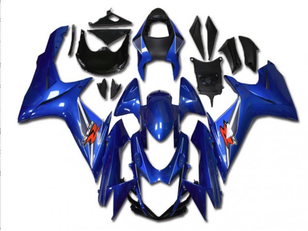 Azul Kit Carenagem GSXR 600 / 750 K11 2011-2021 Azul Kit Carenagem GSXR 600 / 750 K11 2011-2021