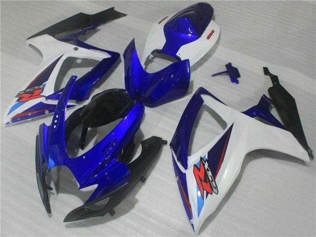 Azul Kit Carenagem GSXR 600 / 750 K6 2006-2007 Azul Kit Carenagem GSXR 600 / 750 K6 2006-2007