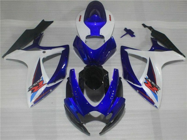 Azul Kit Carenagem GSXR 600 / 750 K6 2006-2007 Azul Kit Carenagem GSXR 600 / 750 K6 2006-2007