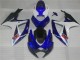 Azul Kit Carenagem GSXR 600 / 750 K6 2006-2007 Azul Kit Carenagem GSXR 600 / 750 K6 2006-2007