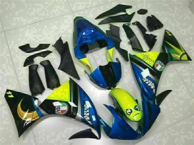 Azul Kit Carenagem R1 2009-2011 Azul Kit Carenagem R1 2009-2011