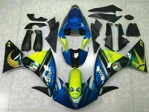 Azul Kit Carenagem R1 2009-2011 Azul Kit Carenagem R1 2009-2011