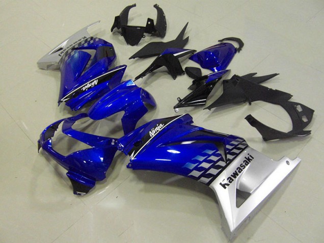 Azul Kit Carenagem ZX 250R 2008-2012 Azul Kit Carenagem ZX 250R 2008-2012