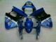 Azul Kit Carenagem ZX6R 2000-2002 Azul Kit Carenagem ZX6R 2000-2002